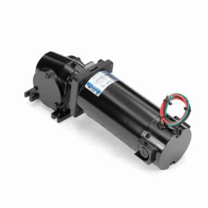 Leeson M1135042.00 0.25 HP DC Gearmotor, 62 RPM, 90 V, 34 Frame, TENV
