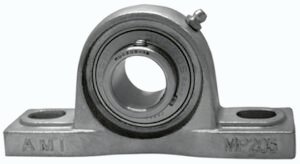 AMI MUCP207-23 1-7/16 Stainless Set Screw Stainless Duty Pillow Block Unit Set-Screw Lock