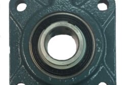 Dodge 124208 F4B-SC-107 1-7/16" bore 4-Bolt Flange Ball Bearing with Set Screw locking used in General Purpose applications